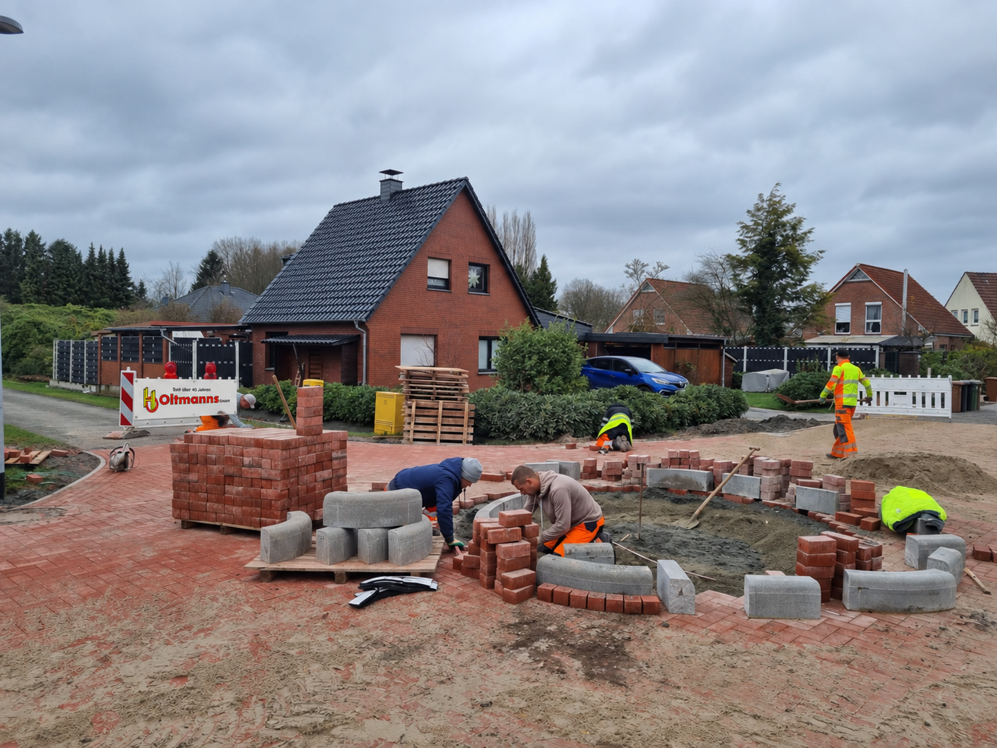 Pflasterarbeiten